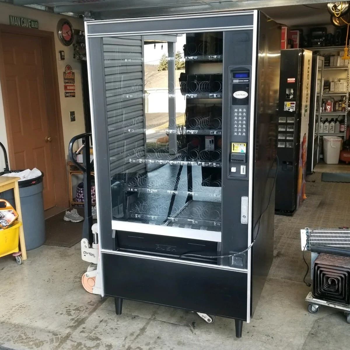 Crane 5 Wide Snack Machine With Drop Sensor